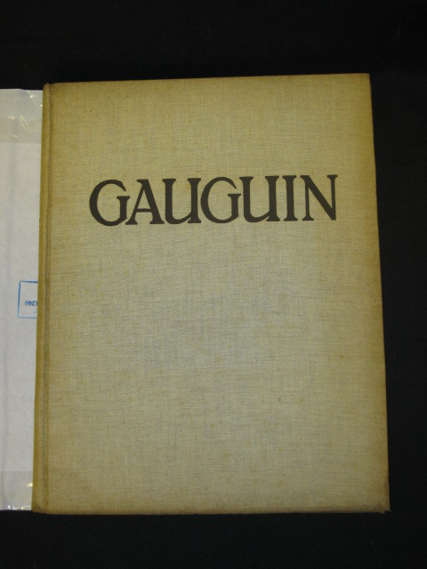 John Rewald – GAUGUIN – 1938 Hyperion Press 1stEd HC/DJ
