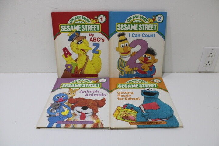 On My Way With Sesame Street My ABC’s Volume 1-4