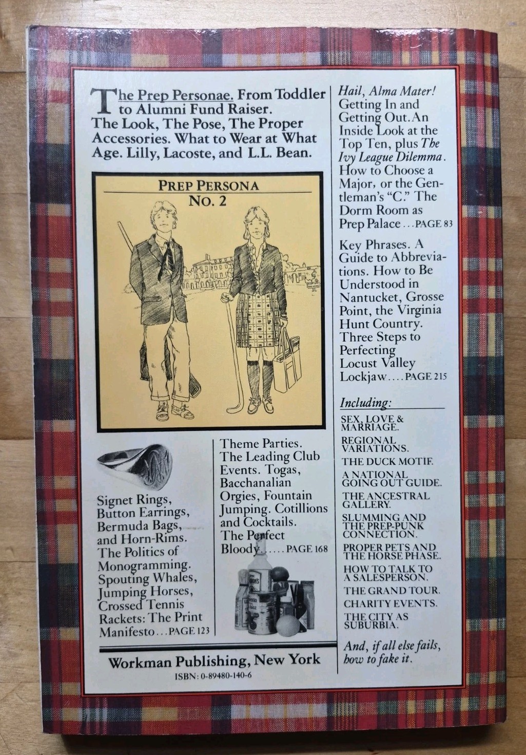 Vintage Out-of-Print The Preppy Handbook HTF 80s Classic 1st Edition 9th Print