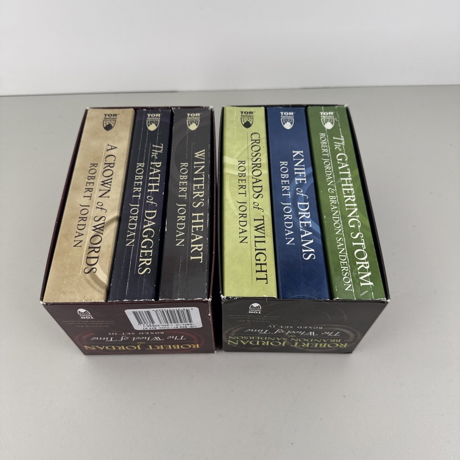 Robert Jordan The Wheel of Time Books 7-12 PB – Box Sets III & IV 3 & 4
