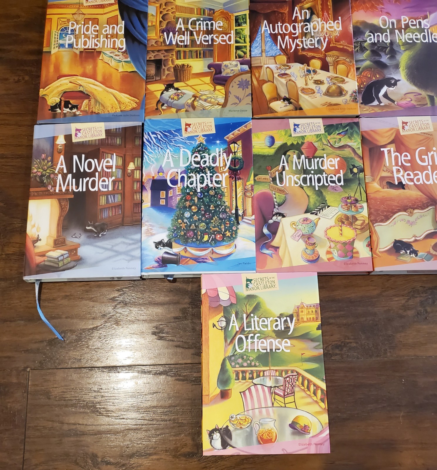 Secrets of the Castleton Manor Library Annie’s Hardcover Book – Lot of 13