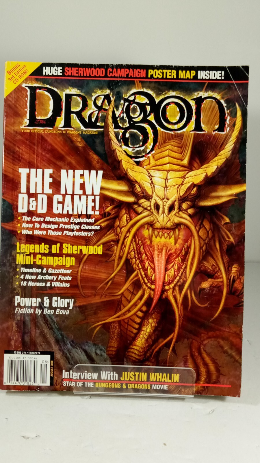 Dragon Magazine Lot of 5 Issues 300 301 293 305 274