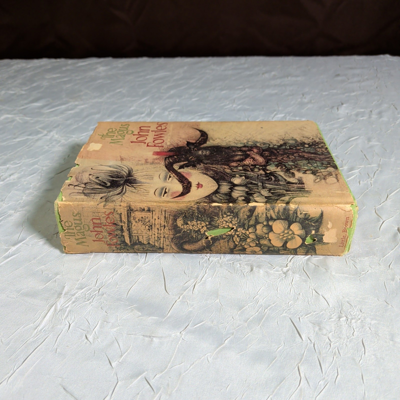 THE MAGUS John Fowles 1965 Little Brown H/C Book Club Edition, Standalone Novel