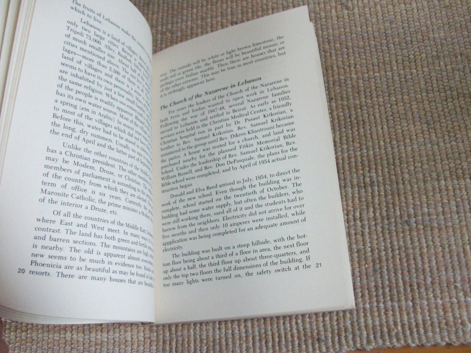 Upon This Rock: Nazarene Missions 1972-73 in Mideast, Cape Verde,Europe (Pb)