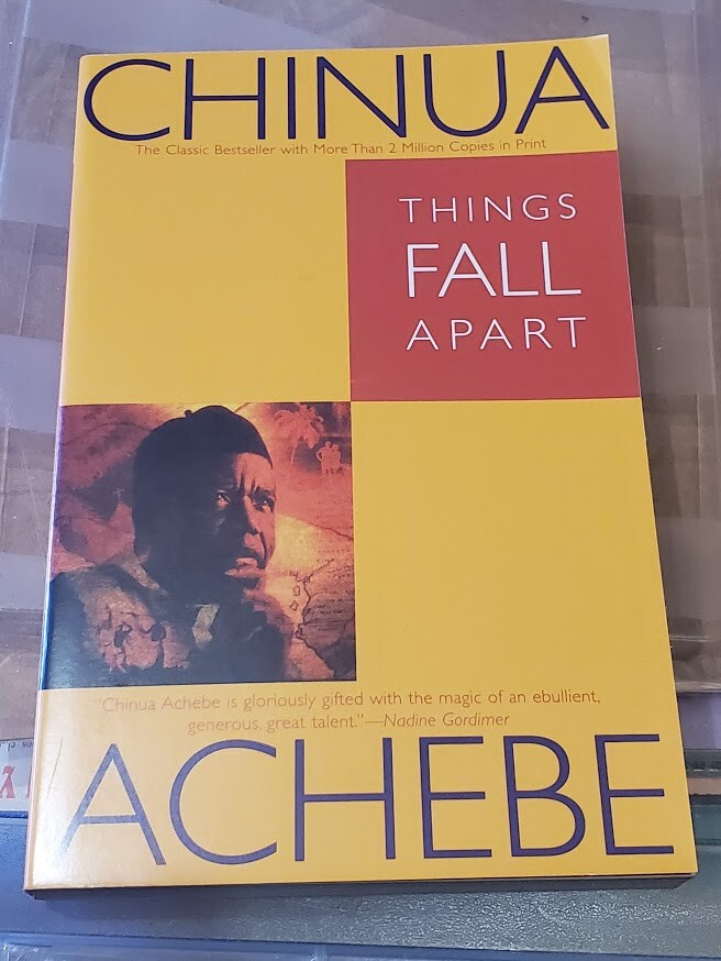 Things Fall Apart by Chinua Acebe (Paperback) (Nigeria/European Colonial Life)