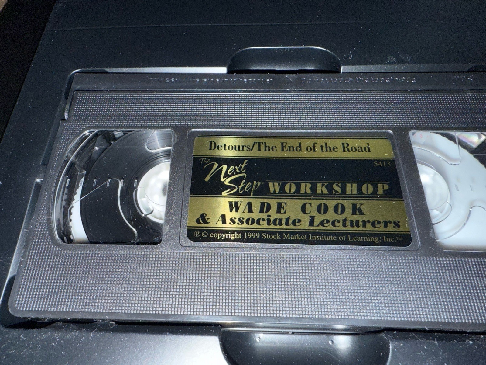 The Next Step Wall Street Investing Workshop 5 VHS Tapes Workbooks By Wade Cook