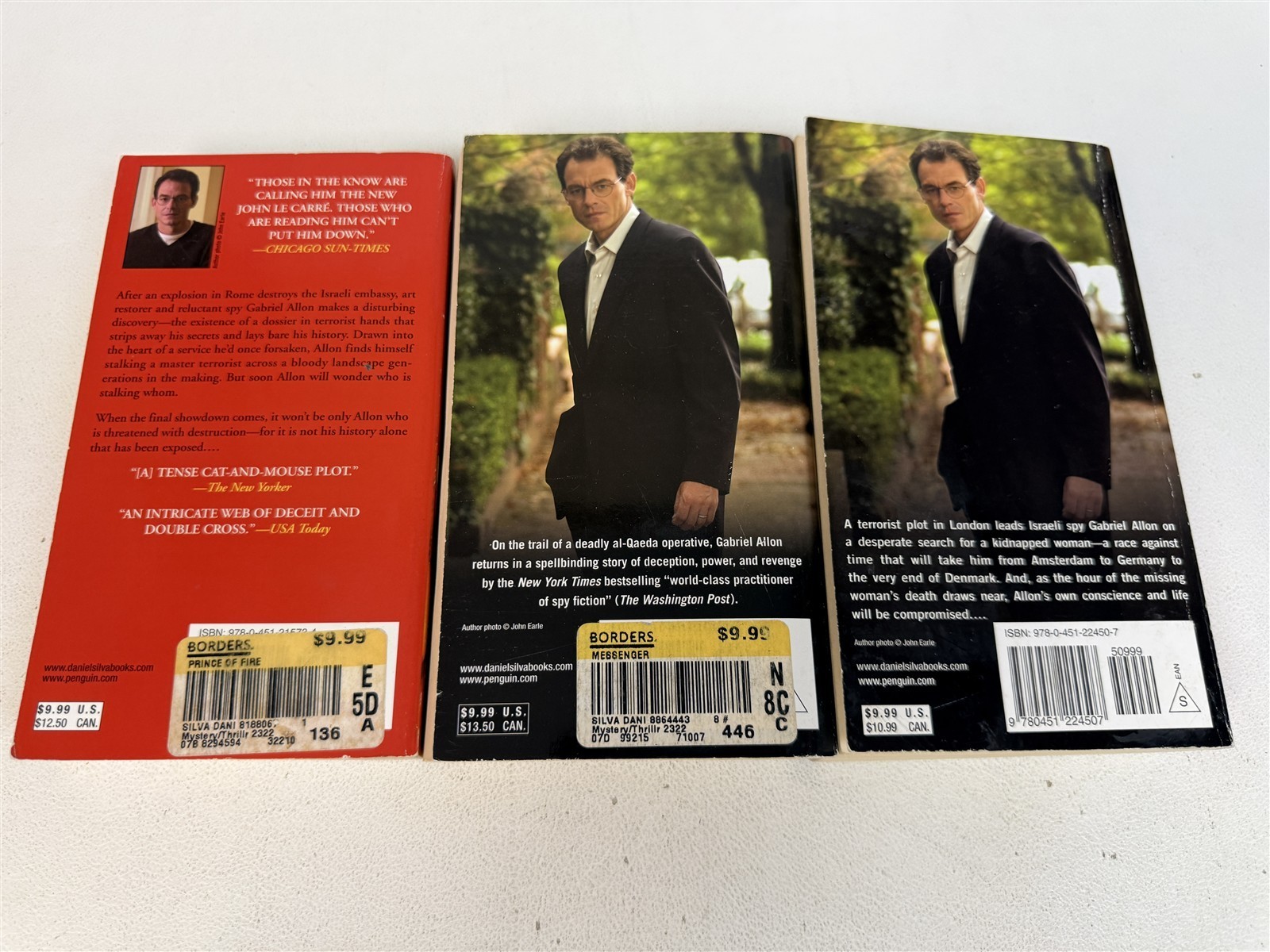 Daniel Silva Lot 22 Paperbacks including 19 Gabriel Allon series