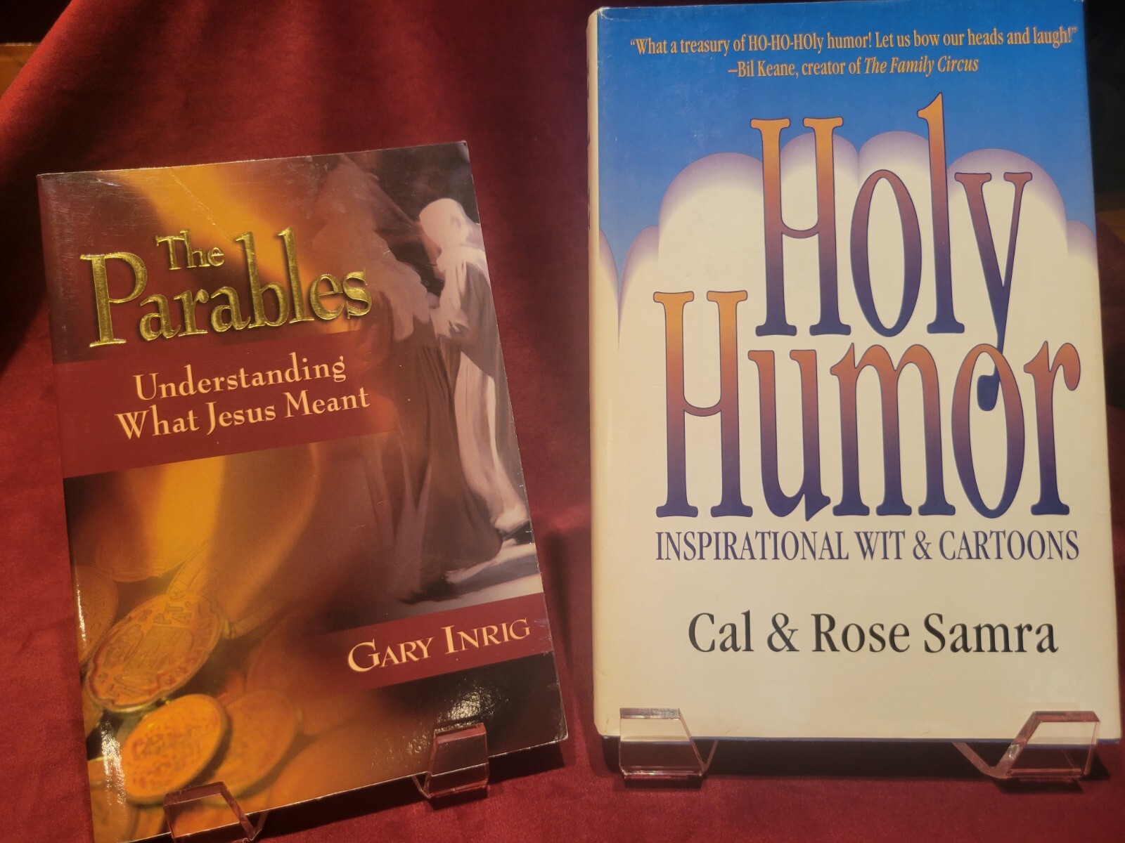 „Holy Humor“ & „The Parables“ Inspirational Wit & Understanding. 2 Volumes.