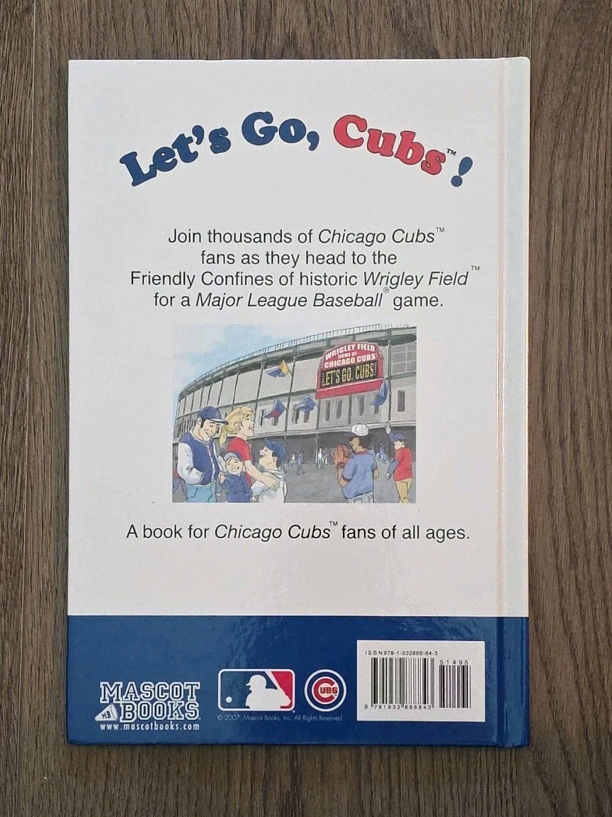 LET’S GO, CUBS! By Aimee Aryal – Hardcover As Shown