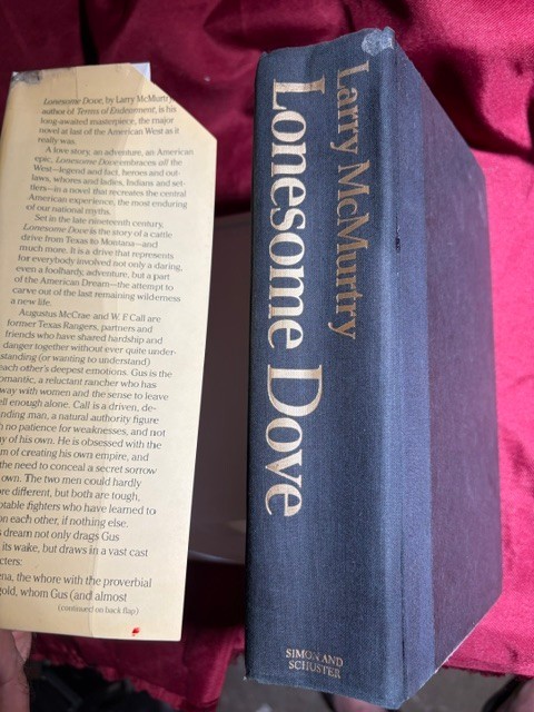 McMurtry, Larry. – Lonesome Dove. A Novel. 1st ed, 14th printing.