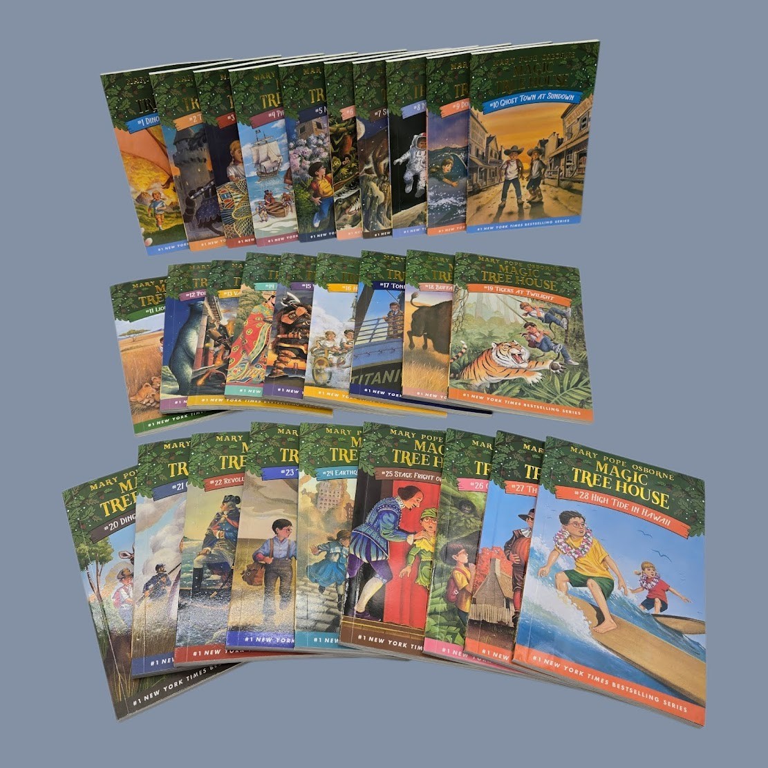 Set 1A: Magic Tree House A Library of Books 1-28 – Mary Pope Osborne Collection