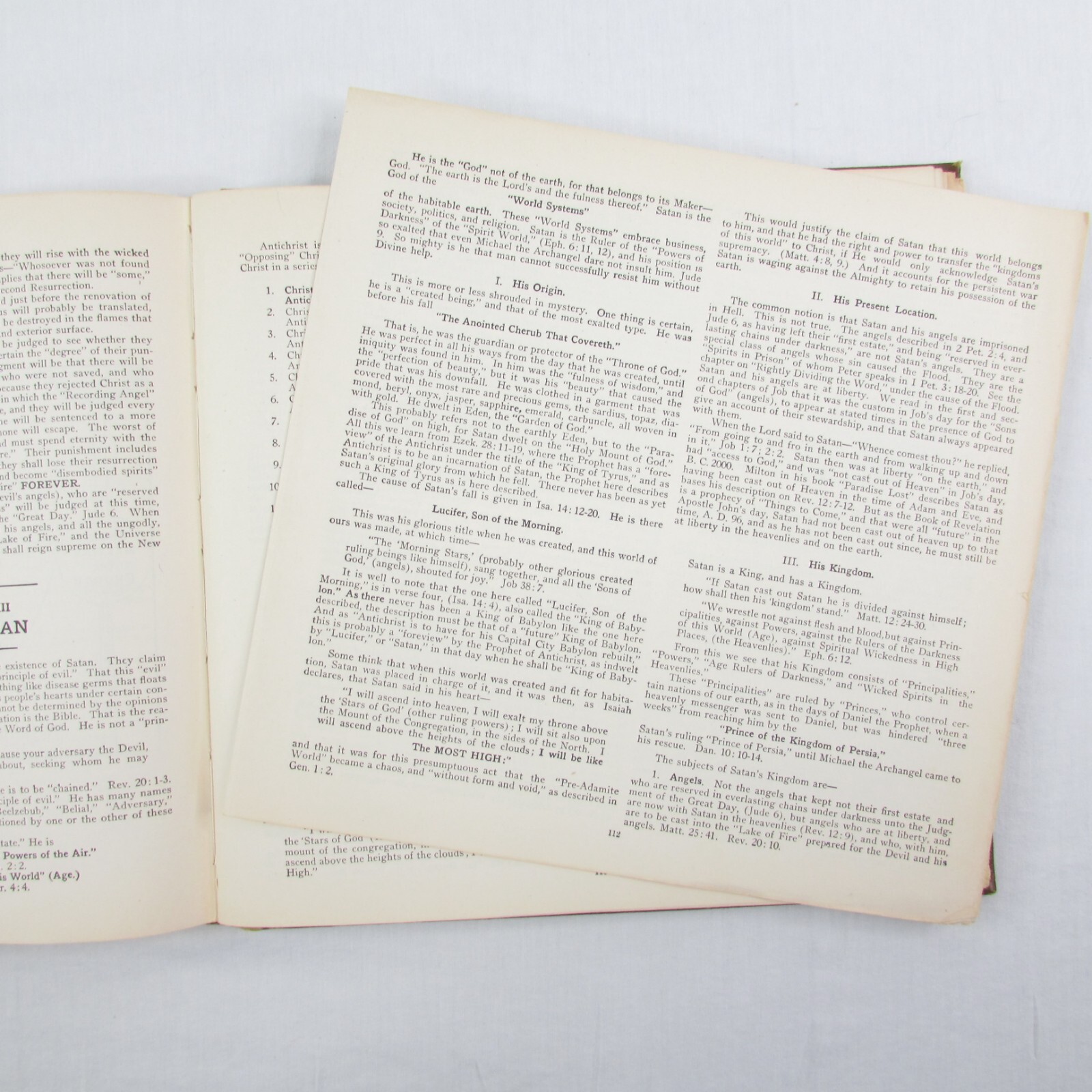 Dispensational Truth or God’s Plan & Purpose in the Ages Clarence Larkin 1920 HB