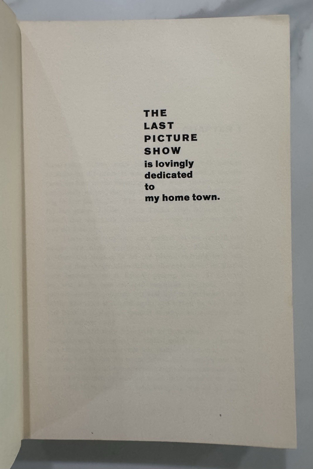 The Last Picture Show by Larry McMurtry (HC, 1st Edition, 1st Printing, 1966)