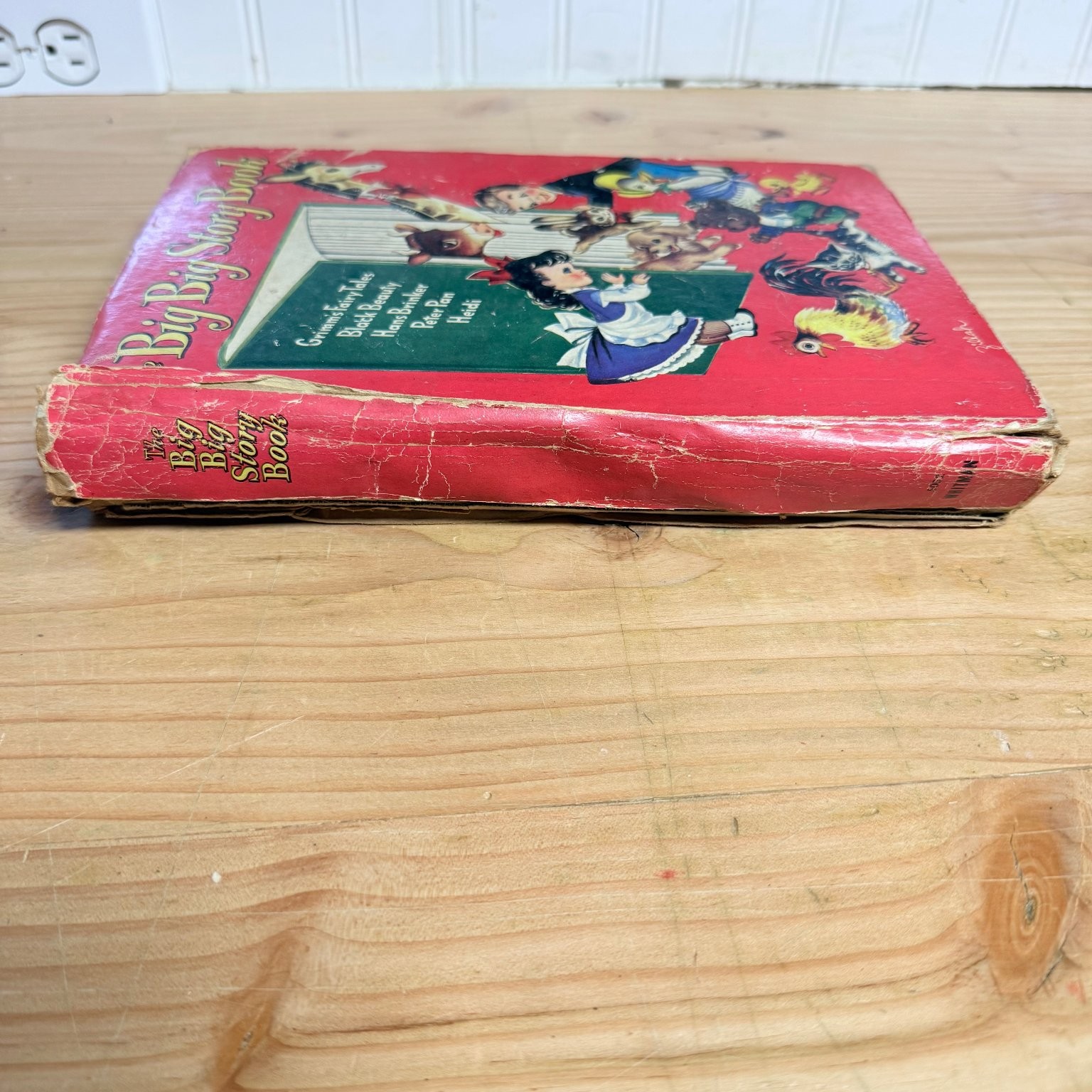 Big Big Story Book 1941 Whitman Publishing Children’s Classics Vintage Hardcover