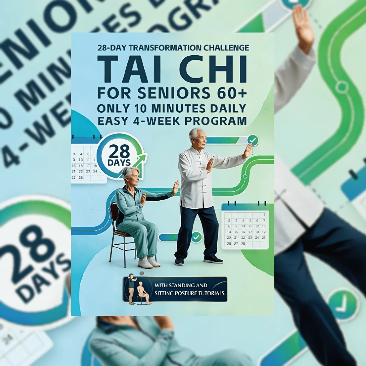 Tai Chi for Seniors: 28-Day Plan for Balance, Strength & Fall Prevention Book