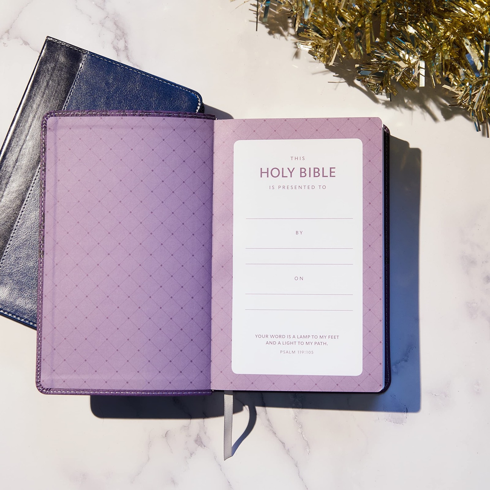 Deluxe NKJV Gift Bible Leathersoft Gray Red Letter Comfort Print Holy Bible NEW