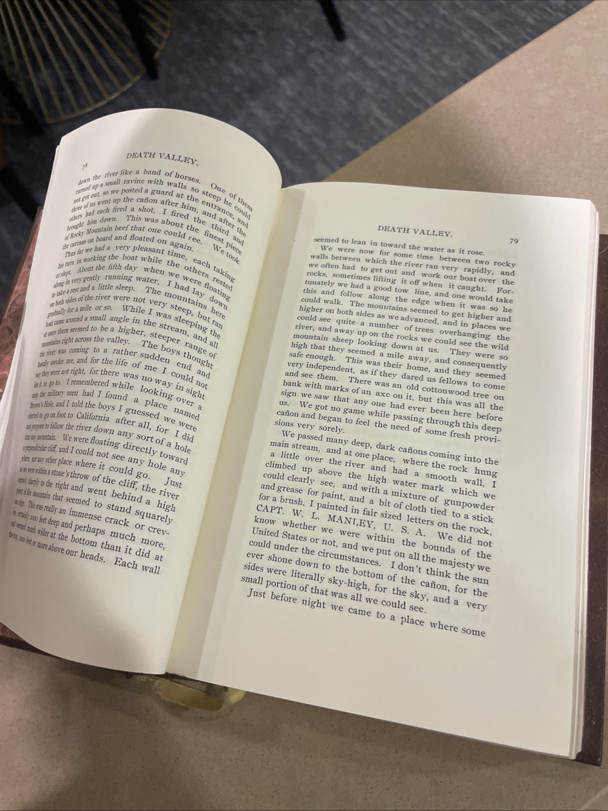Death Valley in ’49 by William Lewis Manly Classics of the Old West 1982