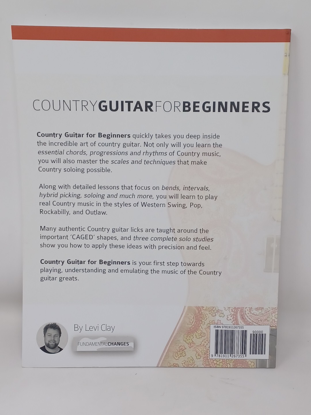 Levi Clay Country Guitar for Beginners (Paperback)