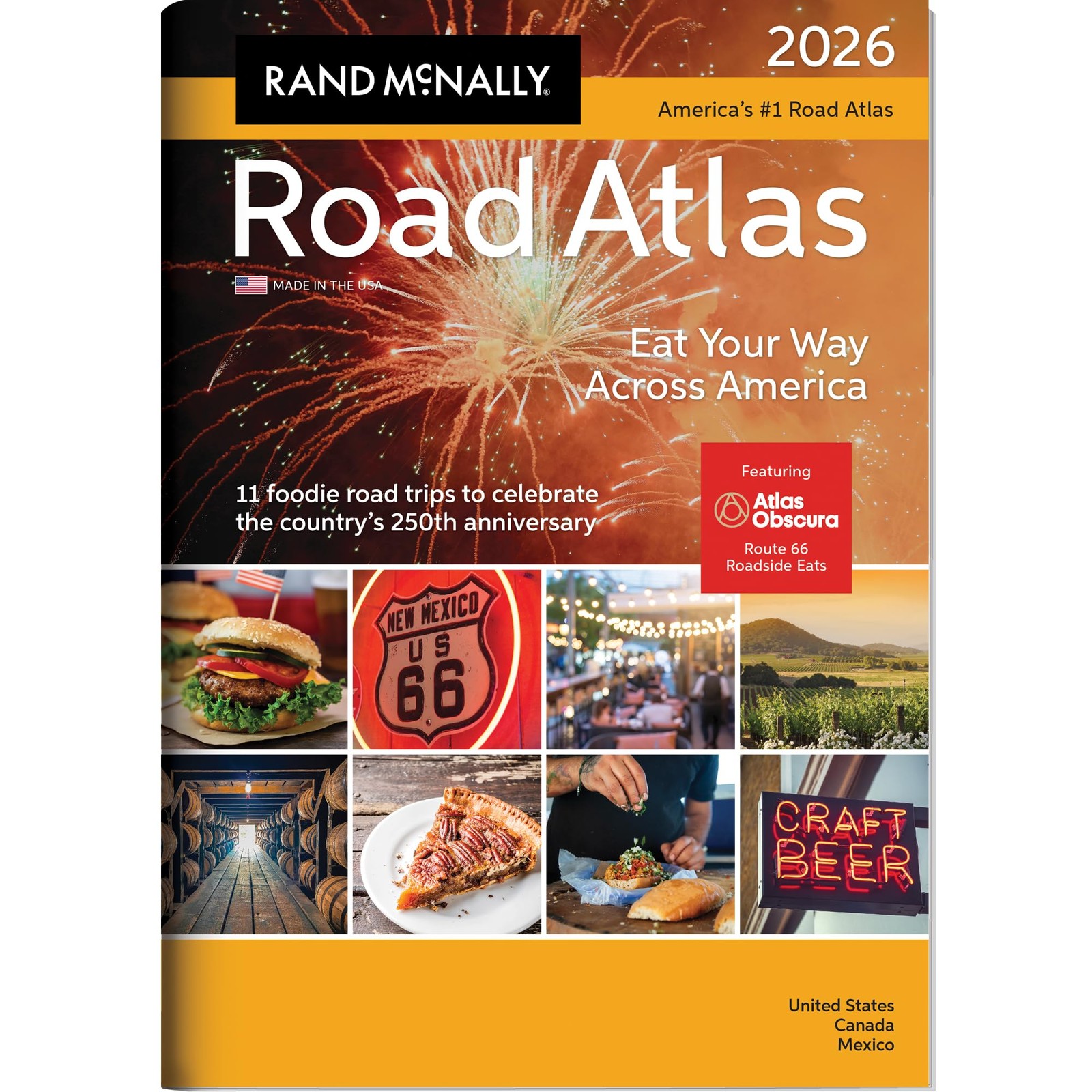 Rand McNally 2026 Road Atlas: United States, Canada, Mexico (Rand McNally…