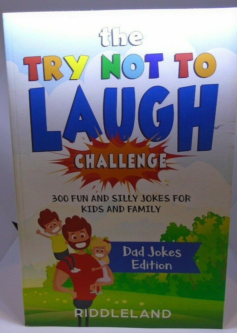 The Try Not To Laugh Challenge Dad Jokes Edition by Riddleland Paperback