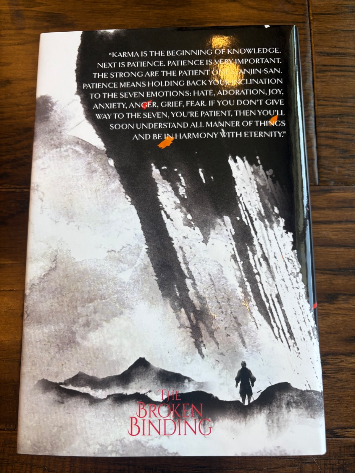 THE BROKEN BINDING special edition- SHOGUN with sprayed edges