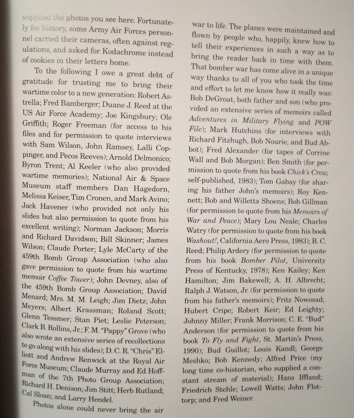 (COBP) „BOMBERS OF WW II (2) by JEFFREY L. ETHELL“ / TPB / 180 PAGES / 1994