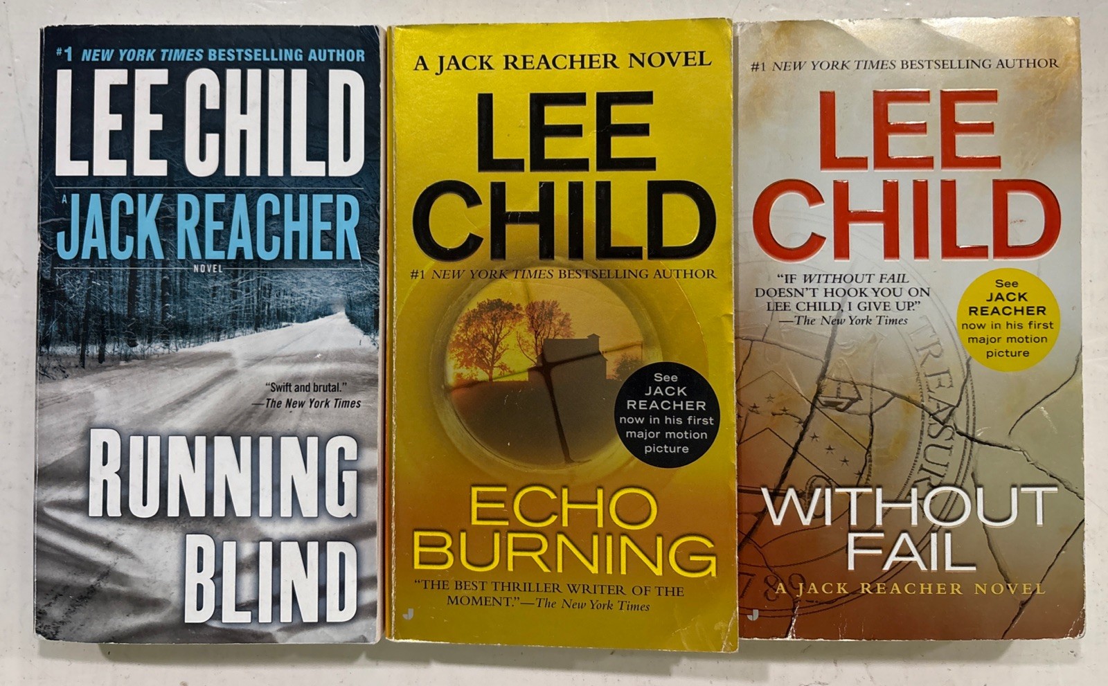 Complete JACK REACHER Series By LEE CHILD Books 1-30 Paperback Lot Set Prime TV