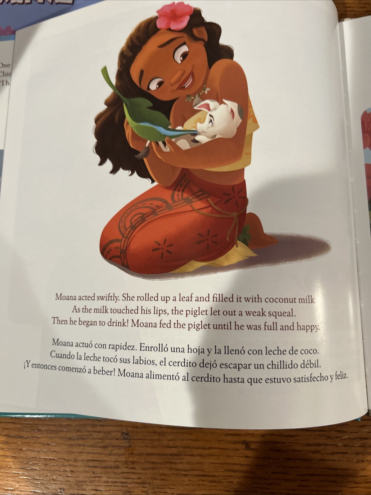 Disney Moana: Movie Storybook / Libro Basado En La Película (English-Spanish)