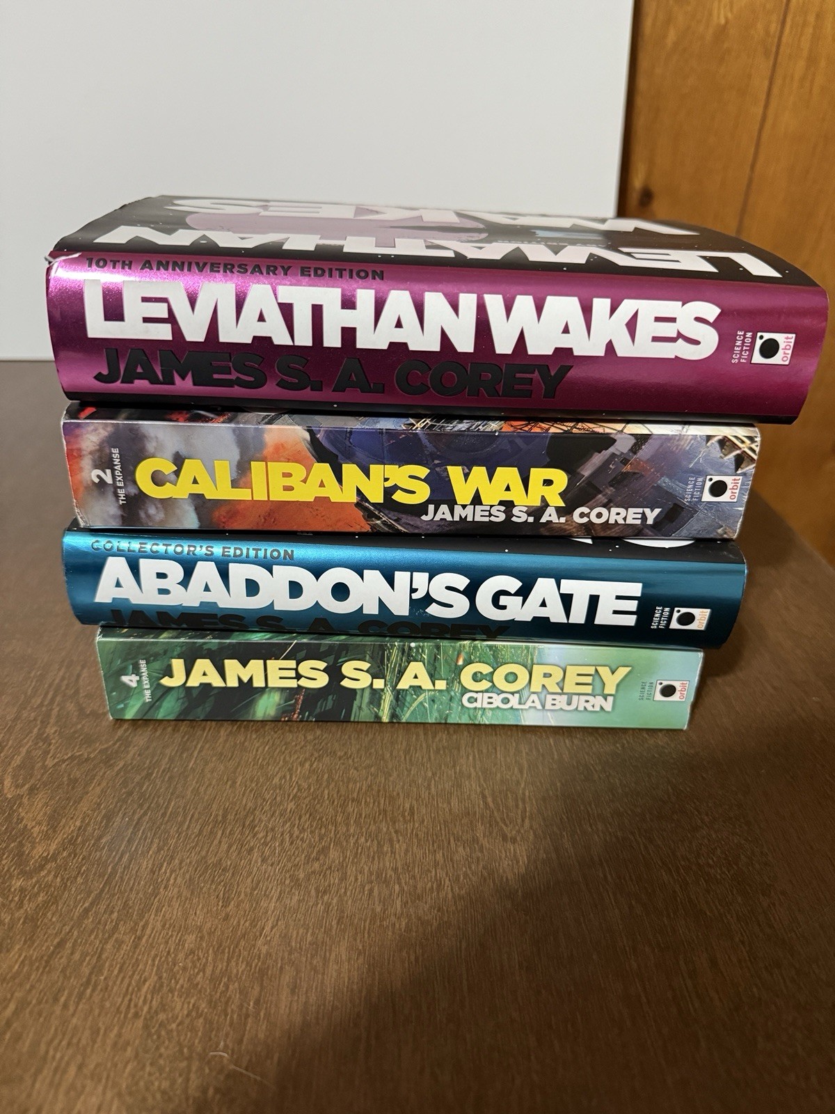 The Expanse Books 1-4 1 2 3 4 by James S. A. Corey 2 Collectors Editions 2 PB