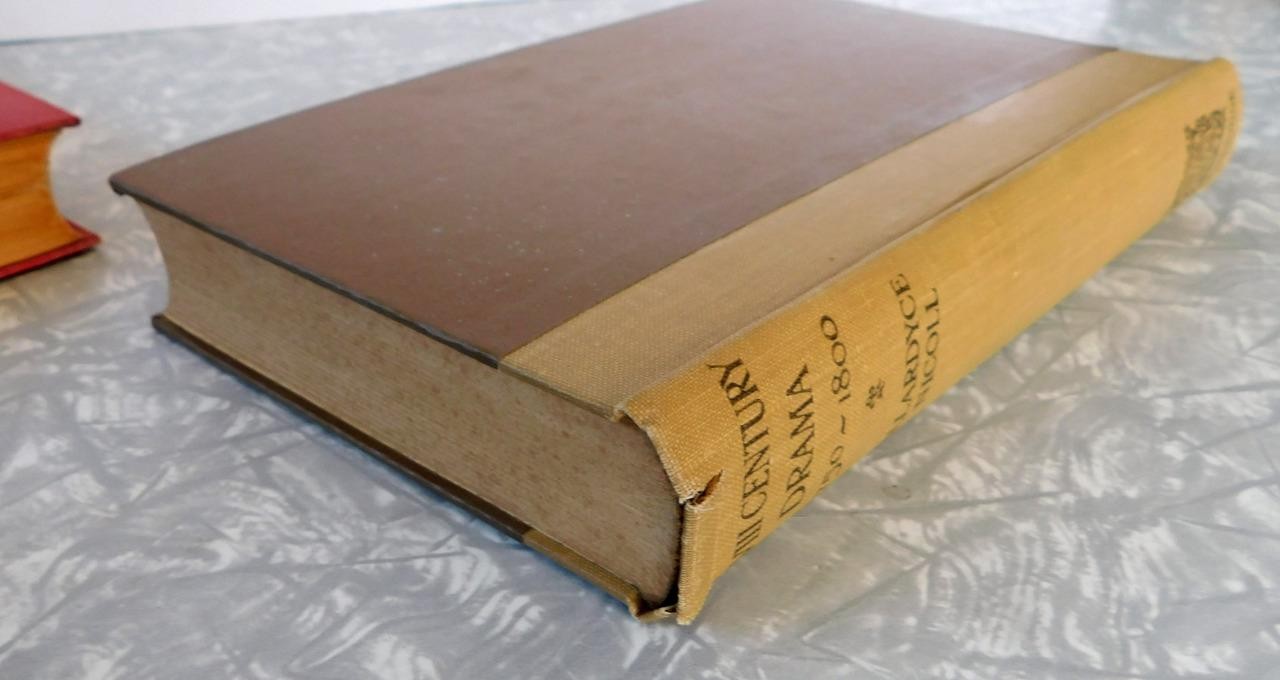 History of English Drama 1660-1850 by Allardyce Nicoll 1929/1940 HC 5 Volume Set