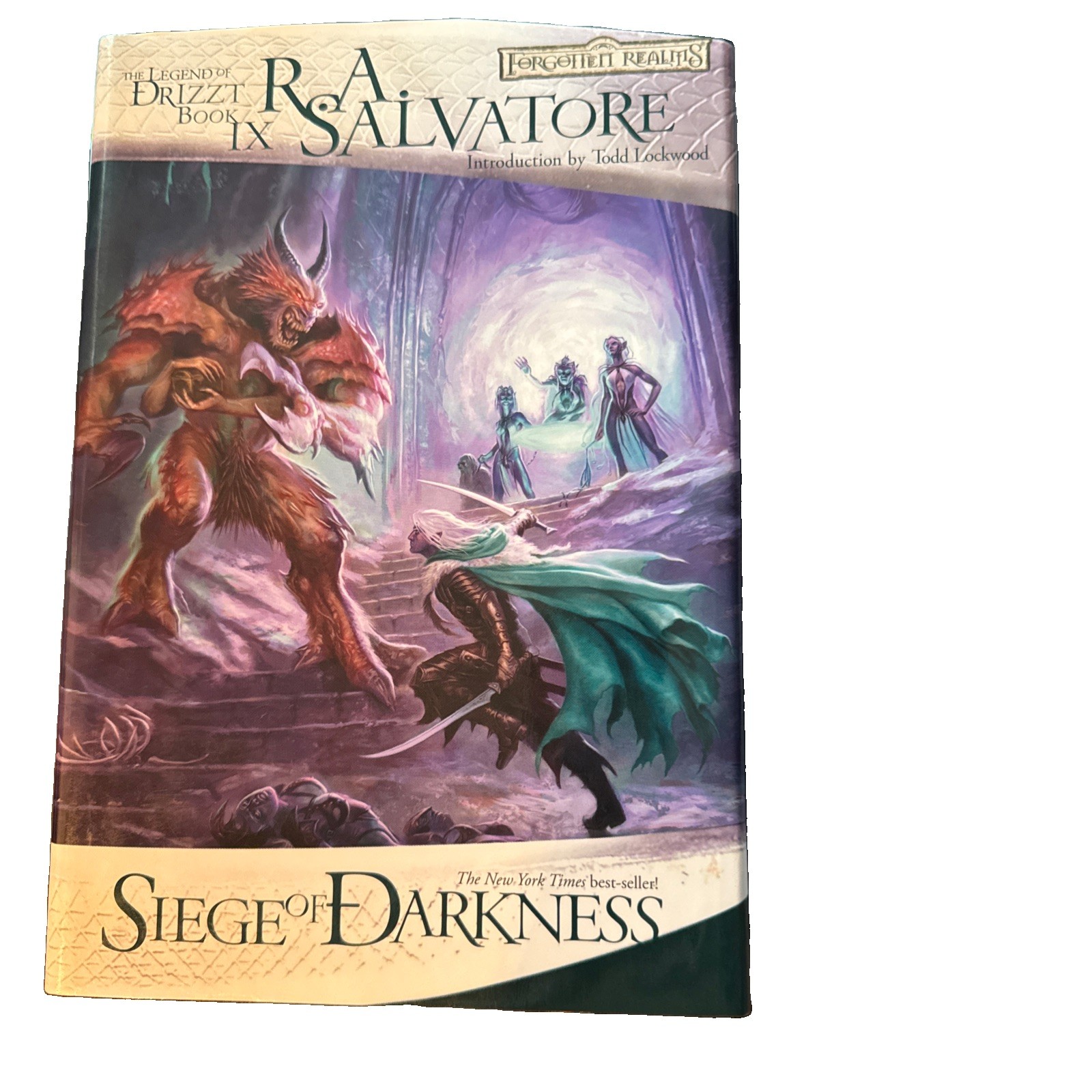 Siege of Darkness by R. A. Salvatore (2006, Hc) Like New 1st Ed Of 2006 Print