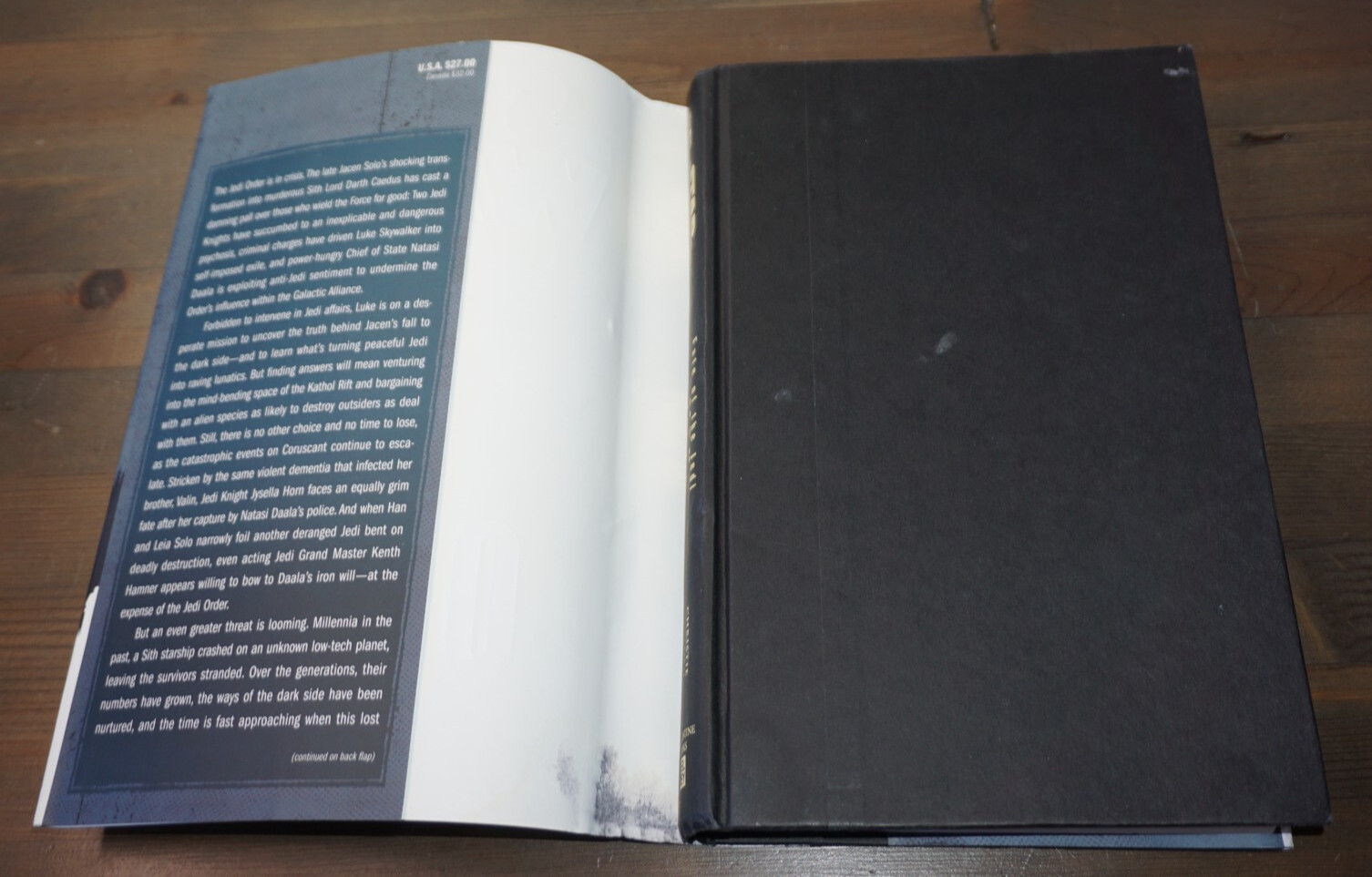 Star Wars Fate of the Jedi Omen by Christie Golden (1st Edition, 2009)-Hardcover