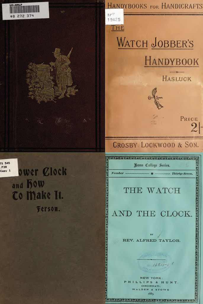 Watchmaker Horology Pocket Watch Clock Repair – 220 Old Rare Books on DVD