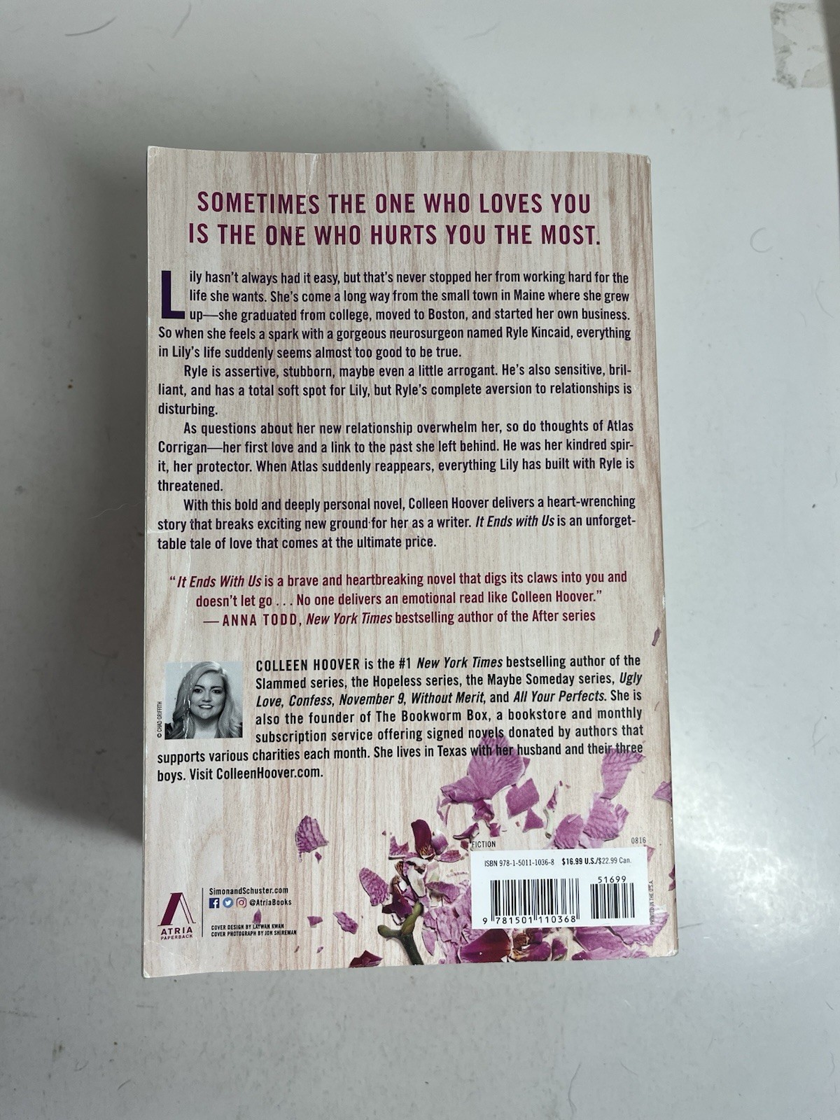 Lot of 6 Colleen Hoover Softcover Romance Paperback Books Ex-Library