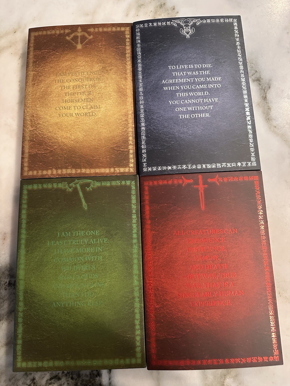 The Four Horsemen Laura Thalassa Signed Books For Days Crate Editions War Death
