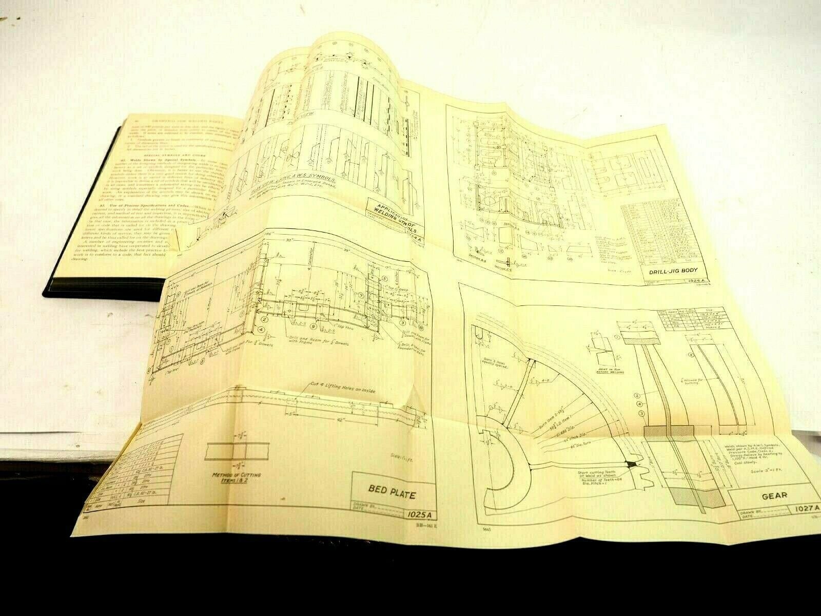 Geometrical Drawing by R.B. Lincoln Hardcover International Textbook Co. 1944