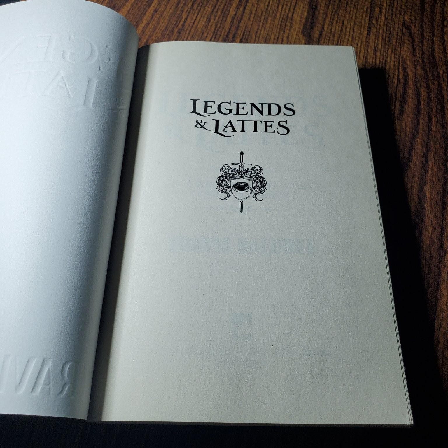 Legends & Lattes Travis Baldree 2022 First Edition Fantasy Tor