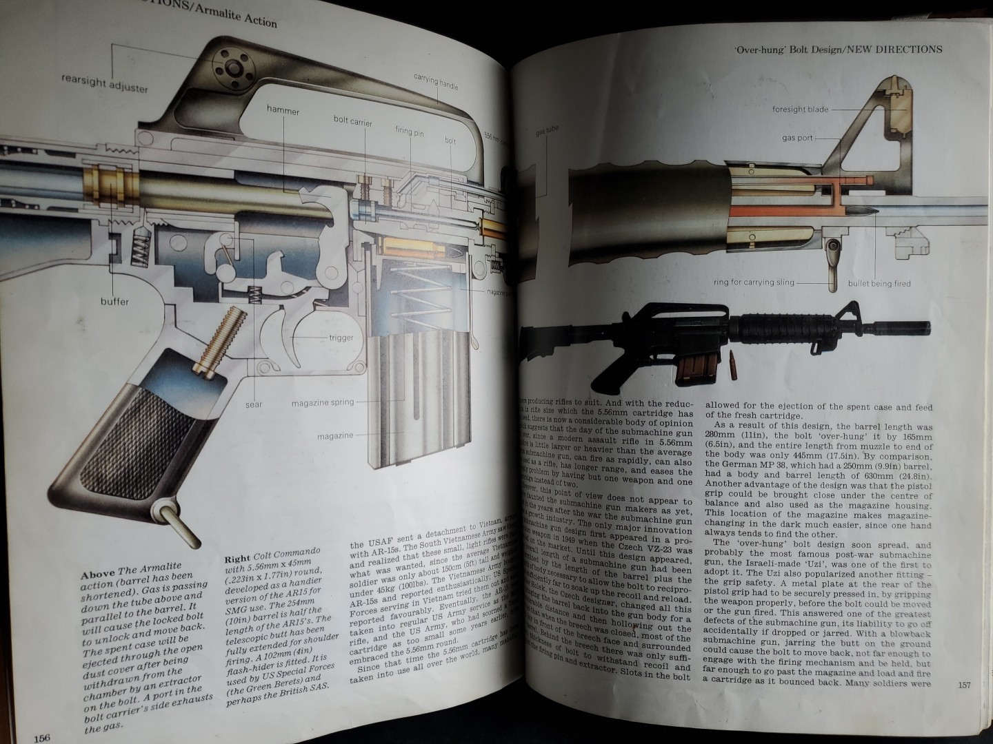 Guns and How They Work Ian V Hogg HC Illustrated Firearms Guide Book