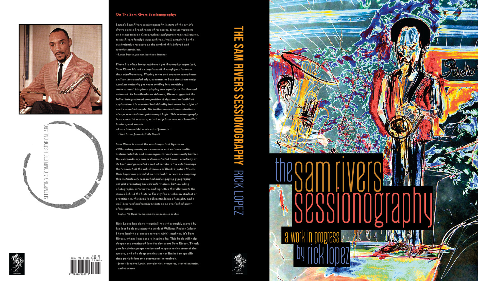 Sam Rivers Sessionography / 768pp., 500+ illustrations / „Astonishing“ —NYTimes