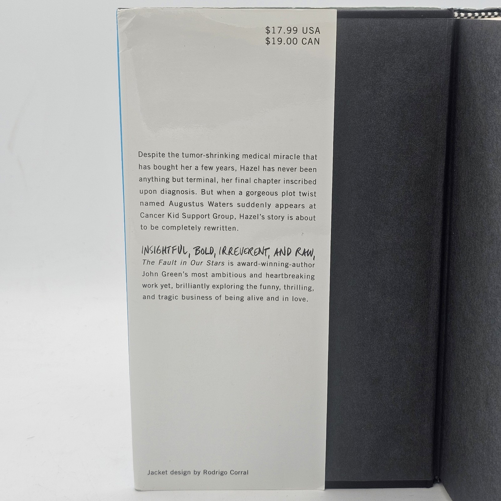 The Fault in Our Stars John Green 2012 1st Edition Signed HC w/DJ