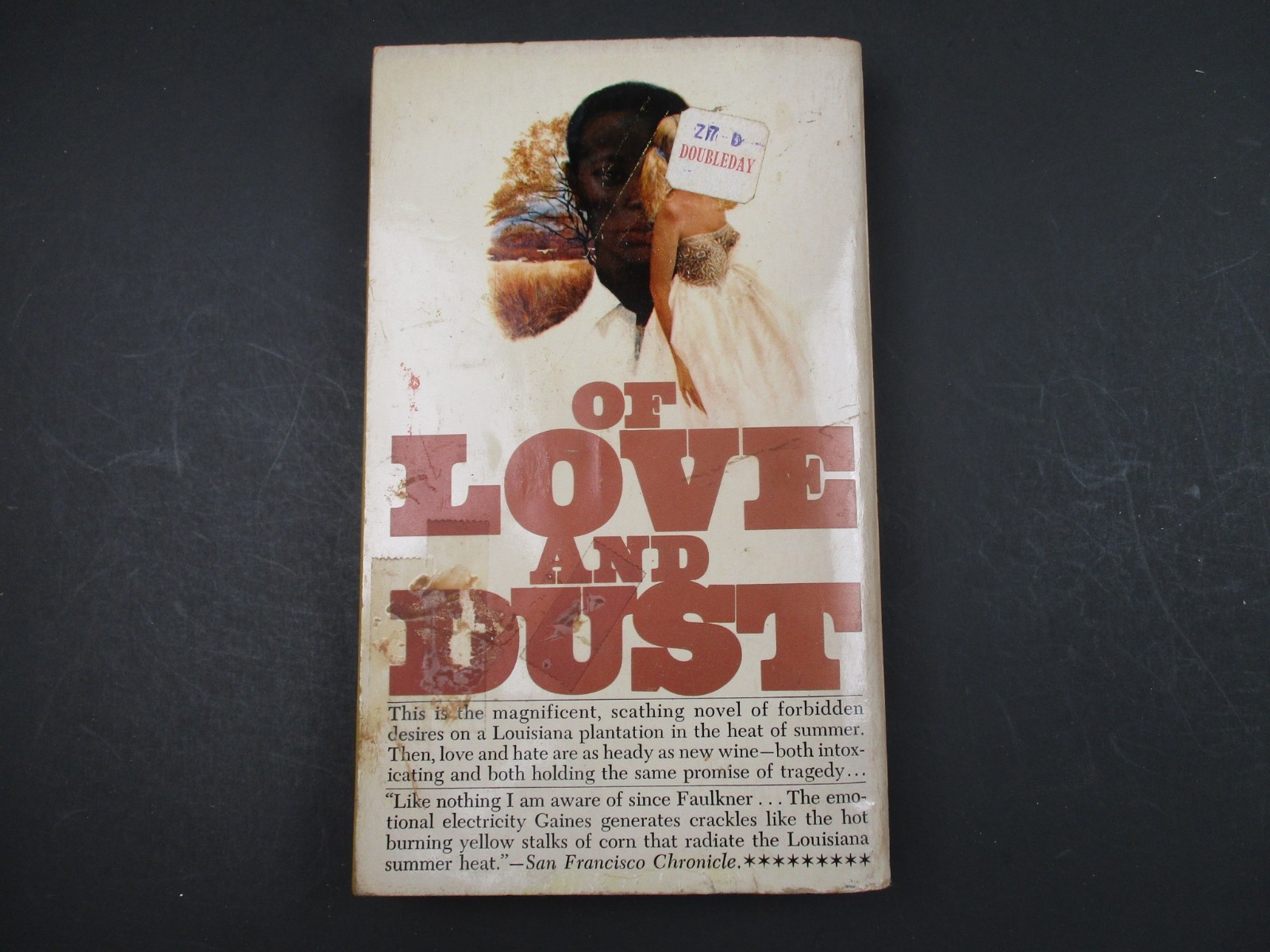 OF LOVE AND DUST by Ernest J. Gaines Bantam Book 1969 Paperback PB-N4622 SLEAZE