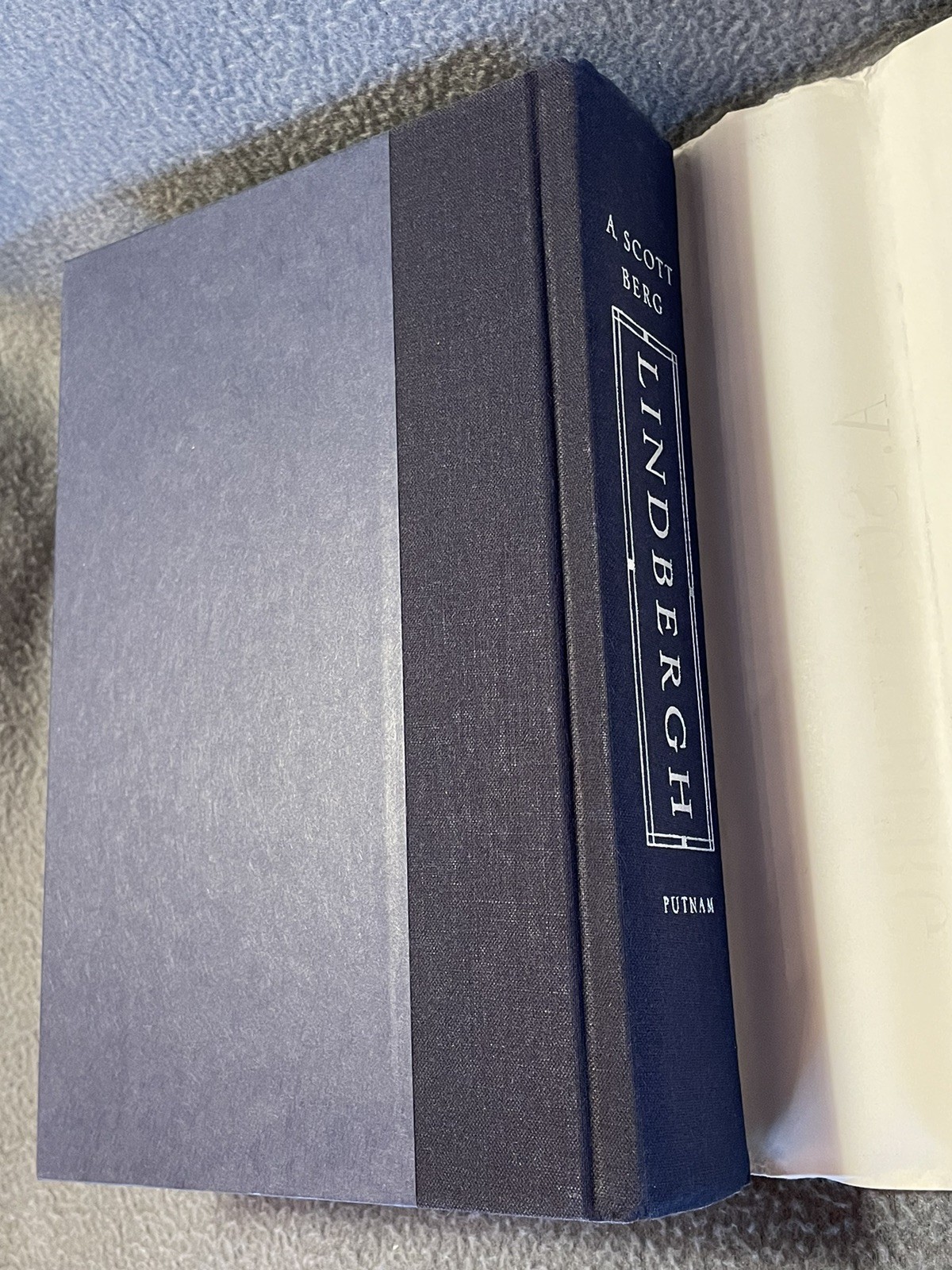 Lindbergh A. Scott Berg 1998 First Edition 1st Printing HardCover DustJacket LNC