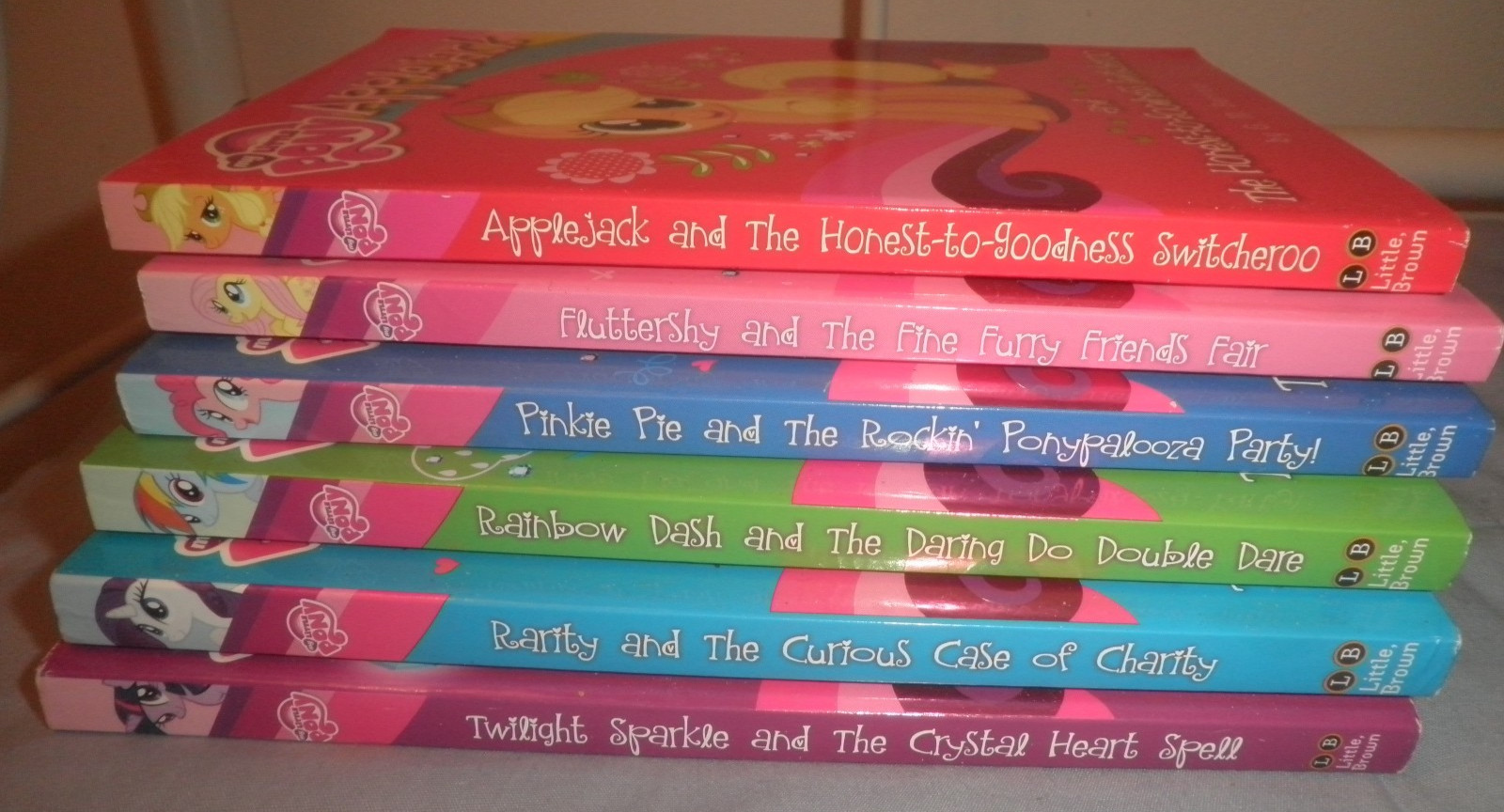 My Little Pony: Best Friends 6 Book Boxed Set (2015, Trade Paperback) Slip Cover