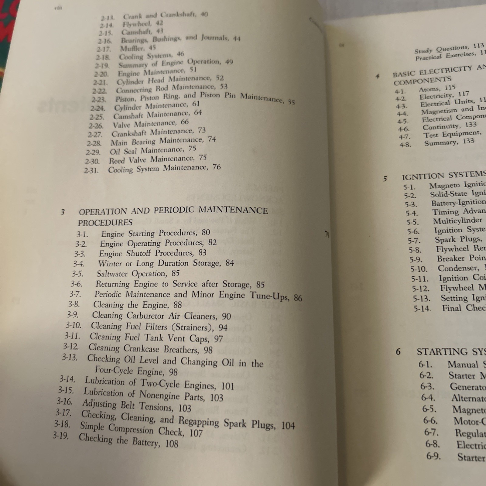 The Repair & Maintenance of Small Gasoline Engines by G.R. Drake, 366 pages, VG