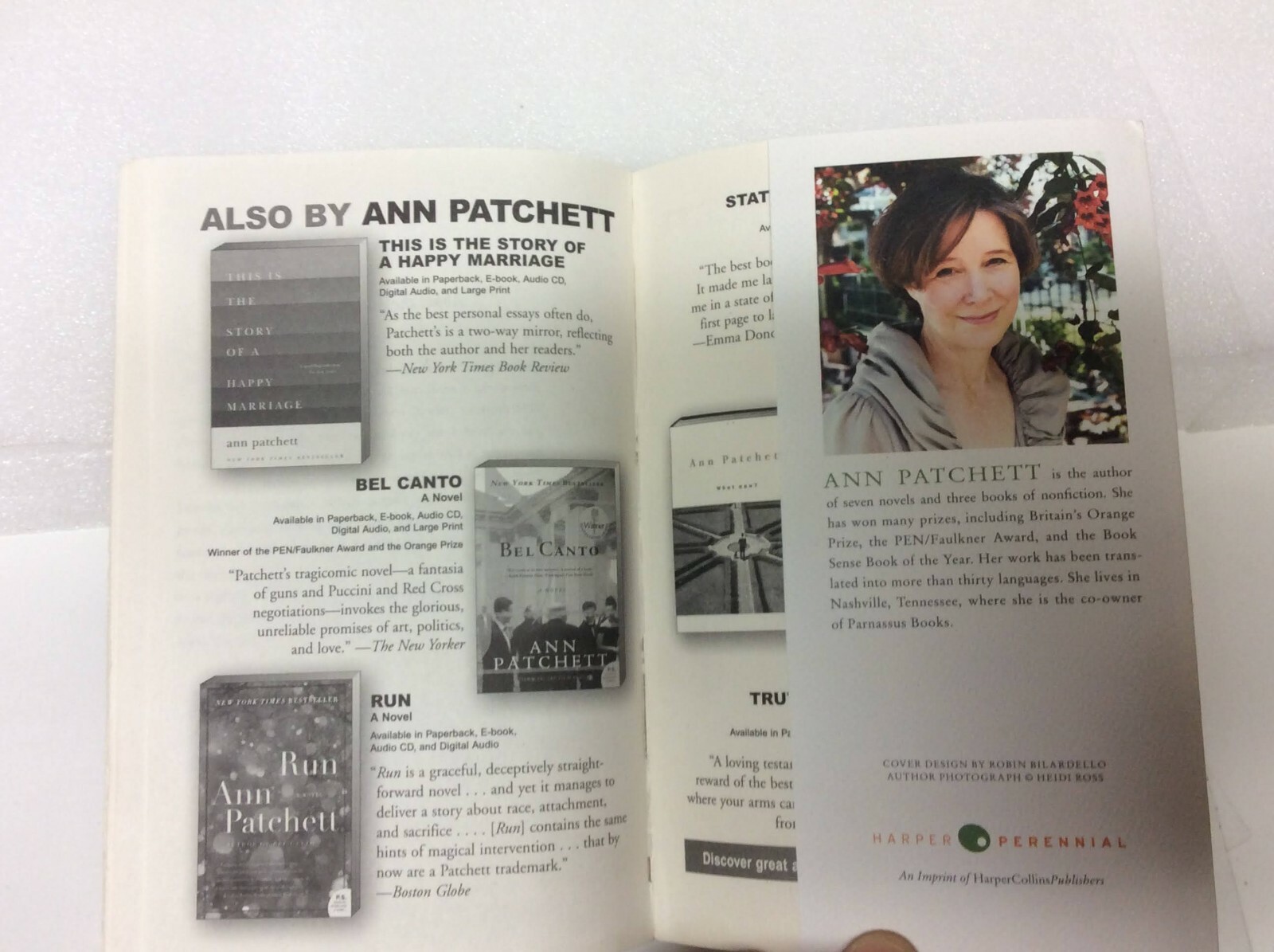 Commonwealth A Novel by Ann Patchett (2016, First Edition Paperback) Good