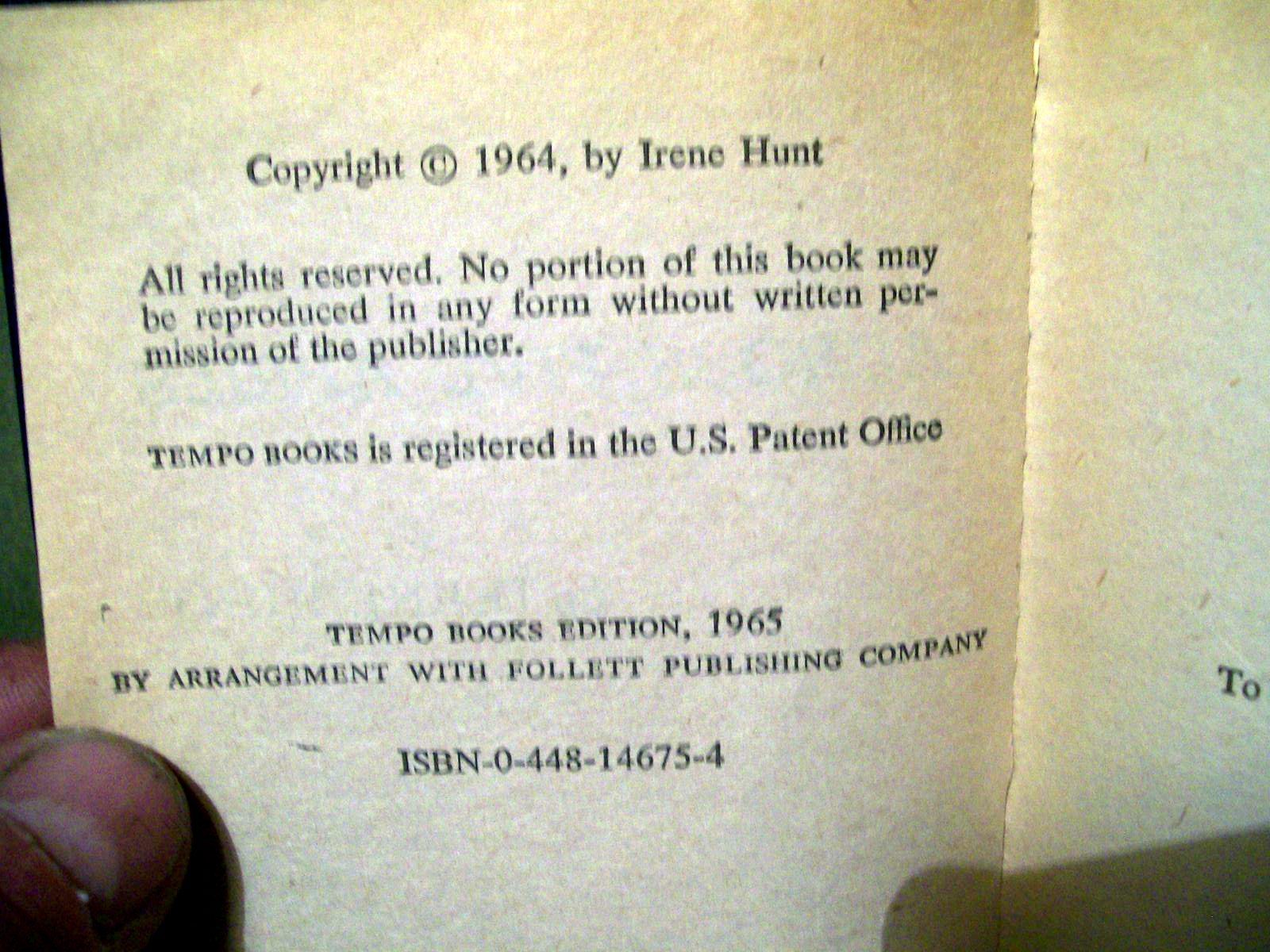 Across Five Aprils by Irene Hunt (1965, Perma-bound)