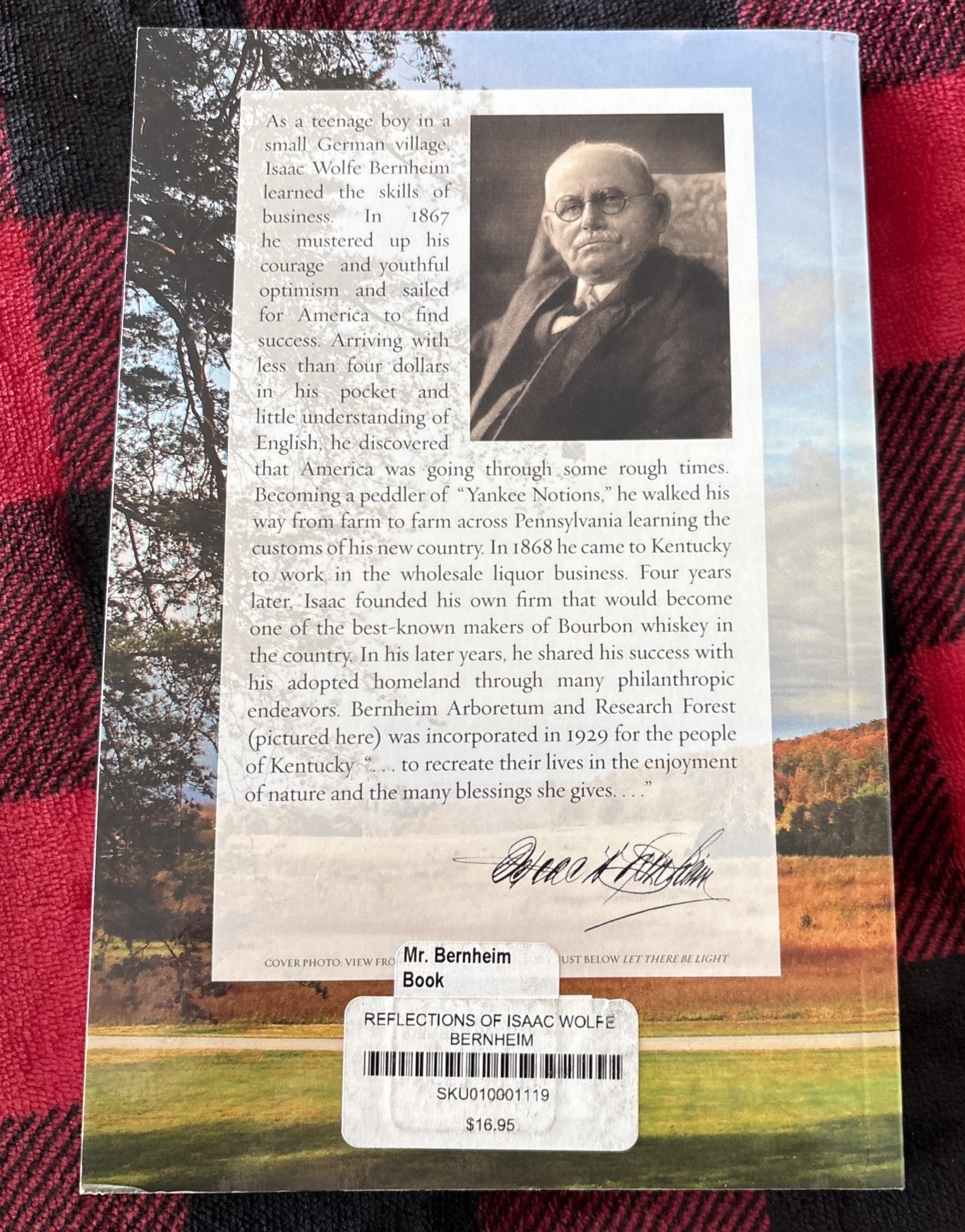 Reflections of Isaac Wolfe Bernheim. Rare NEW UNREAD Copy.