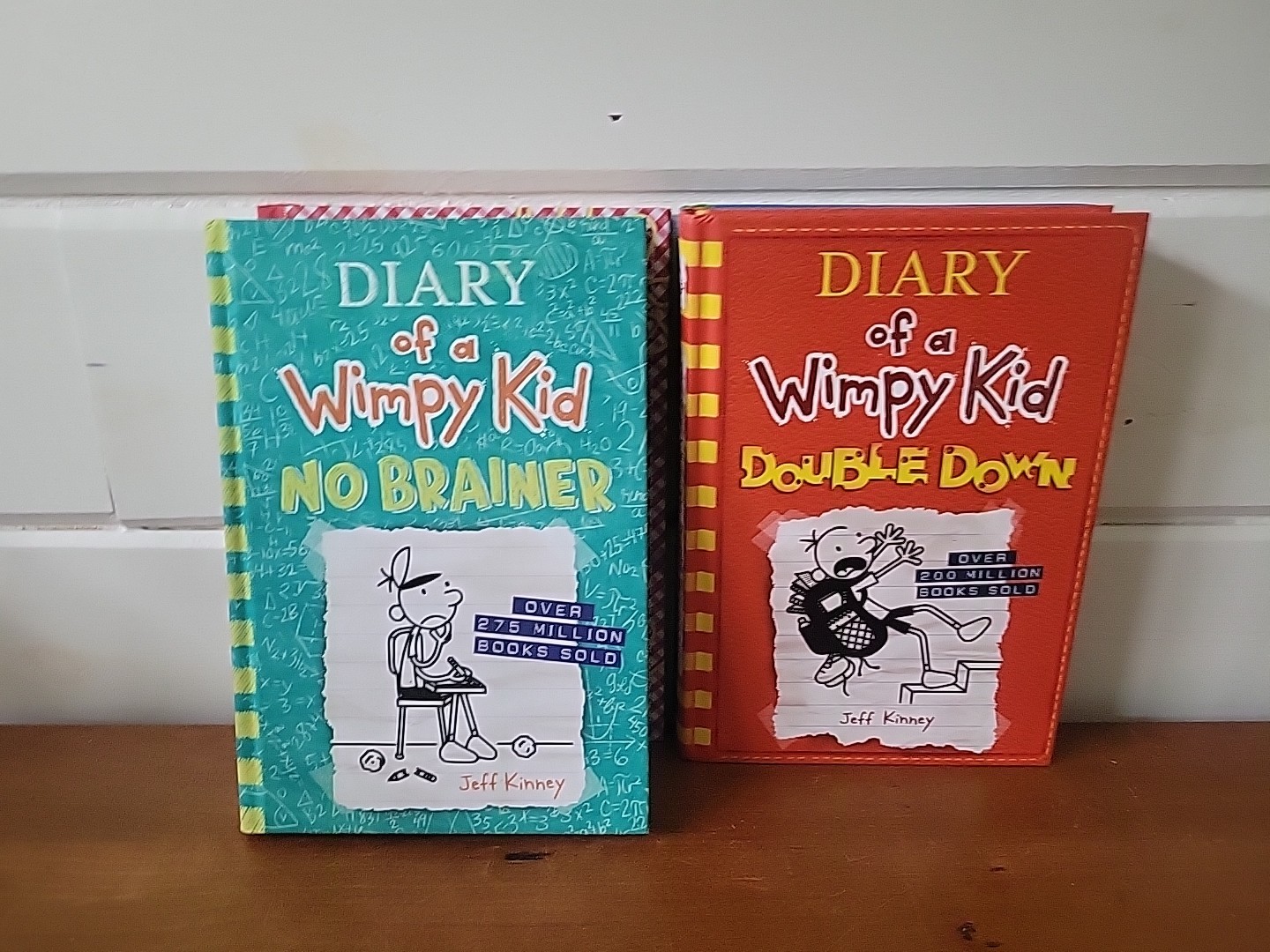 19 Books Total DIARY OF A WIMPY KID Hardcovers Jeff Kinney Lot Read Description