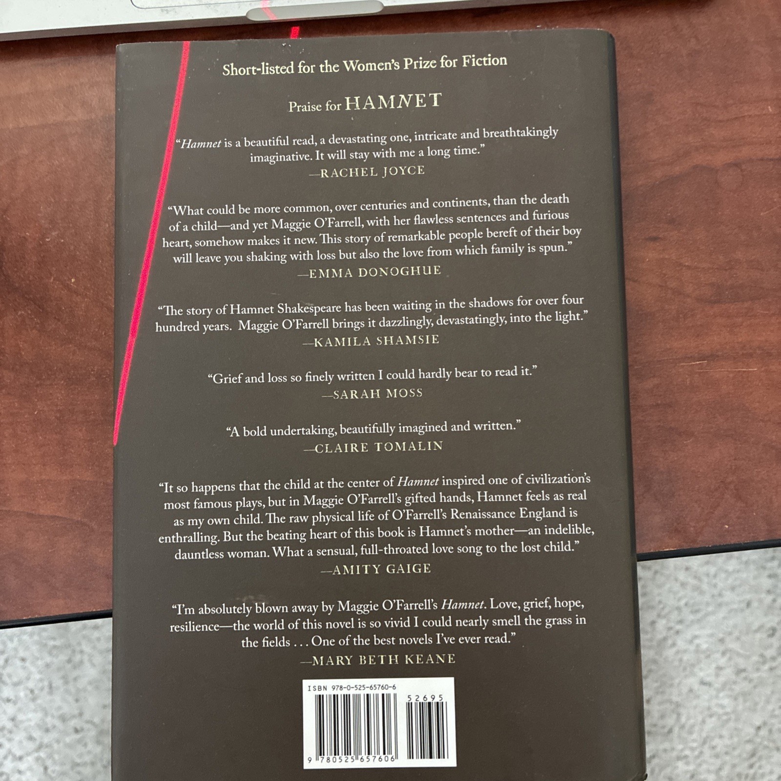Hamnet by Maggie O’Farrell (2020, Hardcover)