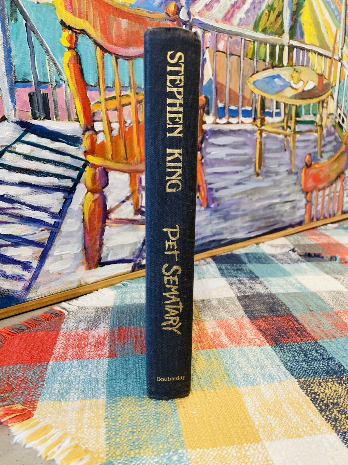 NICE!!! Stephen King Pet Sematary TRUE 1st Edition (Y38) $15.95 DOUBLEDAY